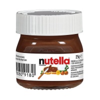 Mini frasco de Nutella de 25 gr - 1 unidade