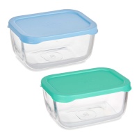 Caixa de neve 420 ml vidro Tupperware