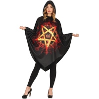 Poncho do diabo para mulher