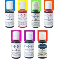 Americolor electric kit gel dye set - Americolor - 7 unidades