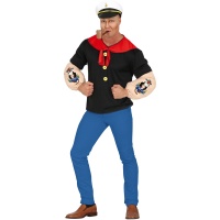 Fato de Popeye para homem