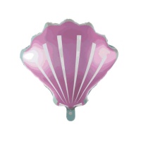 Balão concha rosa 51 cm