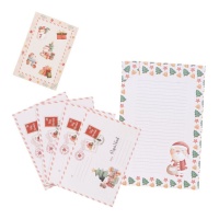 Cartas com envelope para o Pai Natal