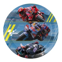 Placas Moto GP 18 cm - 8 unid.