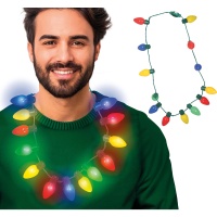 Colar de luzes de Natal com 13 LEDs